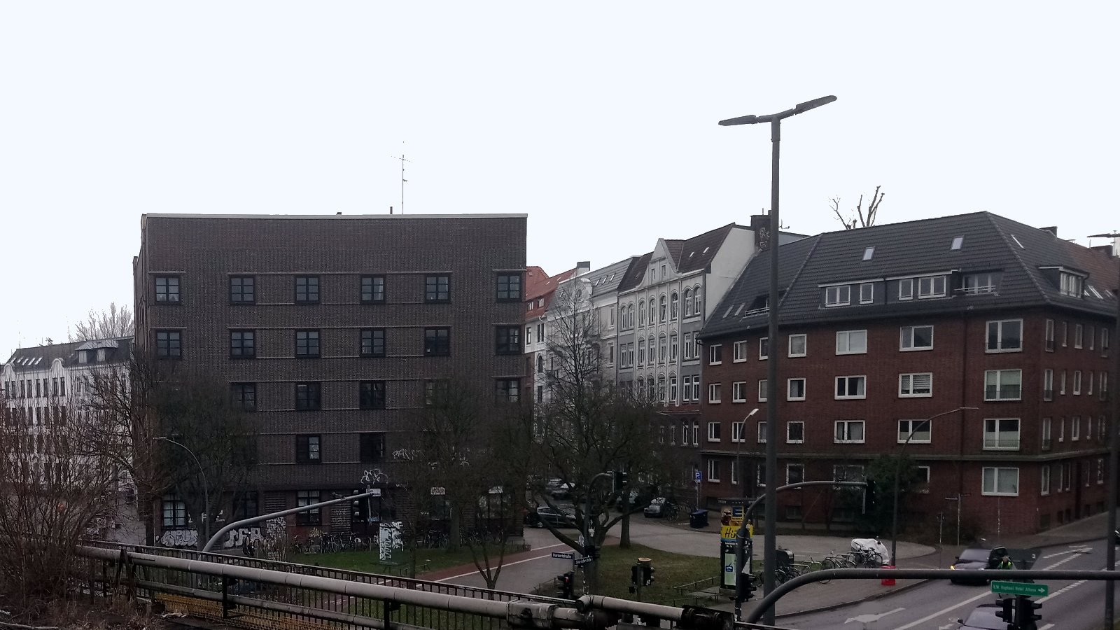 Hamburg-Altona, Altona-Altstadt, Julius-Leber-Straße, Februar 2023 Hamburg-Altona, Altona-Altstadt, Julius-Leber-Straße, Februar 2023